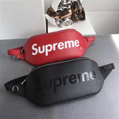 supreme x lv waist bag|supreme reflective waist bag.